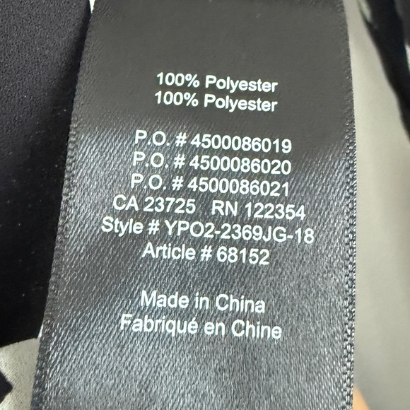 Rebecca Taylor Black Floral Blouse - Picture 4 of 9